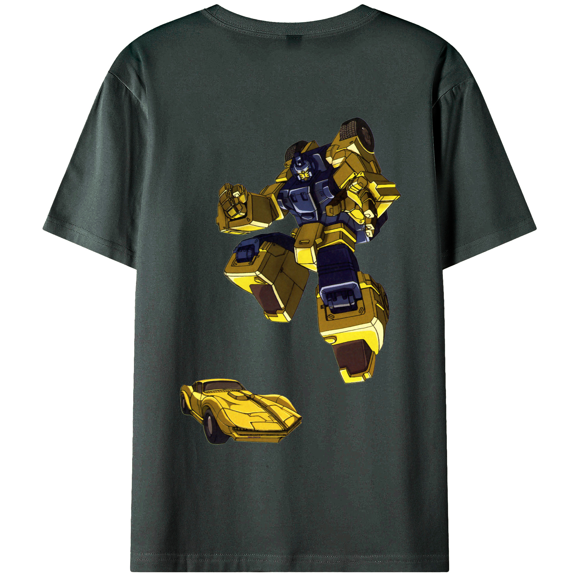（画像用）  綿100％ メンズ半袖Tシャツ（バックプリント） 通気性